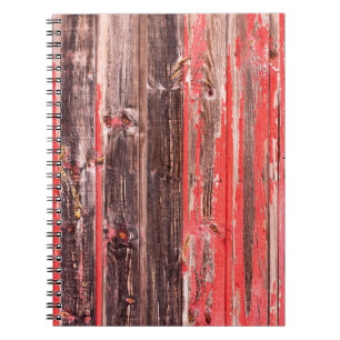 Carnet Une ancienne grange usée ou une clôture antique en