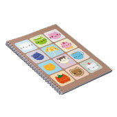 Carnet Une année de chats mignons (Côté Droit)