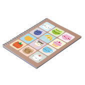 Carnet Une année de chats mignons (Côté gauche)