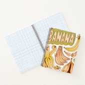 Carnet Une banane / Illustration de banane (Intérieur)