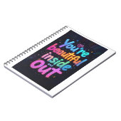Carnet Une belle citation idéale à offrir à n'importe qui (Côté gauche)