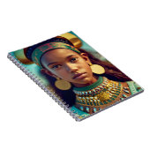 Carnet Une belle fille des tribus d'Afrique de l'Est (Côté Droit)