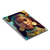 Carnet Une belle fille des tribus d'Afrique orientale (Côté Droit)