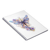 Carnet Une belle libellule aux fleurs douces (Côté Droit)