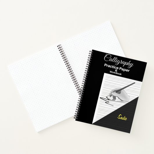 Carnet Une calligraphie Écriture manuscrite et pratique P (Intérieur)