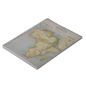Carnet Une carte de l'Afrique pour illustrer les voyages (Côté gauche)