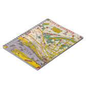 Carnet Une carte de Merseyside, Liverpool (Côté gauche)