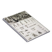 Carnet Une chaussure et un bottier et leurs outils, de la (Côté Droit)