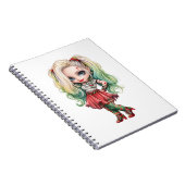 Carnet Une collection de designs Halloween de fille migno (Côté Droit)