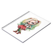 Carnet Une collection de designs Halloween de fille migno (Côté gauche)
