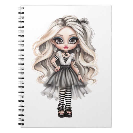 Carnet Une collection de designs Halloween pour jolie fil (Devant)