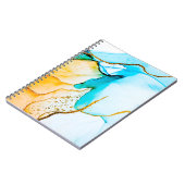 Carnet Une créativité transparente. artwork Abstrait. Ten (Côté gauche)