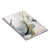 Carnet Une créativité transparente. artwork Abstrait. Ten (Côté Droit)