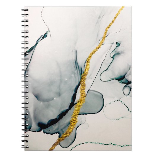 Carnet Une créativité transparente. artwork Abstrait. Ten (Devant)