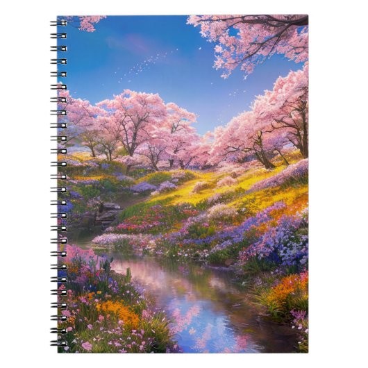 Carnet Une crique de charme au milieu des Sakura Trees (Devant)