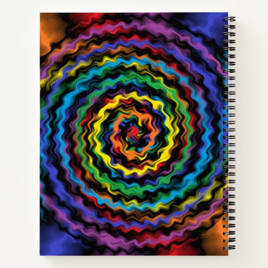 Carnet Une Détonation Colorée (Dos)