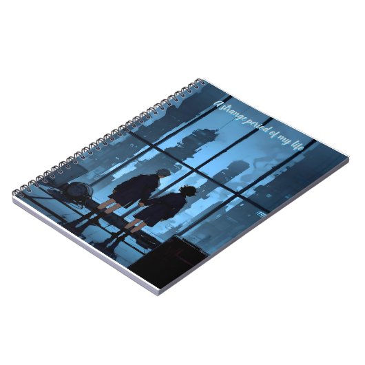 Carnet "Une étrange période de ma vie" (Côté gauche)