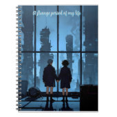 Carnet "Une étrange période de ma vie" (Devant)