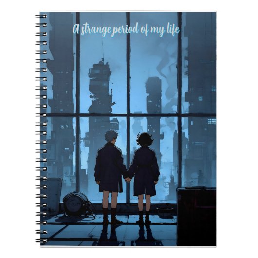 Carnet "Une étrange période de ma vie" (Devant)