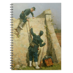 Carnet Une évasion rapide (huile sur le panneau)