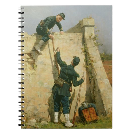 Carnet Une évasion rapide (huile sur le panneau) (Devant)