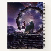 Carnet Une fée et un loup sombre (Dos)