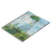 Carnet Une femme avec un parasol Claude Monet (Côté gauche)