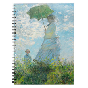 Carnet Une femme avec un parasol Claude Monet