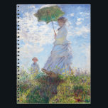 Carnet Une femme avec un parasol par Claude Monet<br><div class="desc">Une femme avec un parasolby Claude Monet</div>