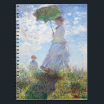 Carnet Une femme avec un parasol par Claude Monet<br><div class="desc">Une femme avec un parasolby Claude Monet</div>