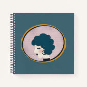 Carnet Une femme dans le miroir (Devant)