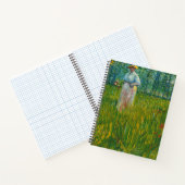 Carnet Une femme marchant dans un jardin - Vincent van Go (Intérieur)