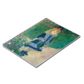 Carnet Une fille avec une canne d'arrosage (Côté gauche)