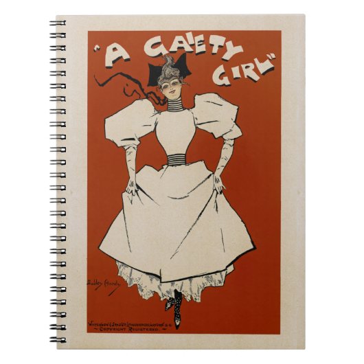 Carnet Une fille de la Gaiété (Devant)