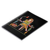 CARNET UNE FILLE TRAVAILLANT SINCÈREMENT DANS UN ORDINATE (Côté gauche)