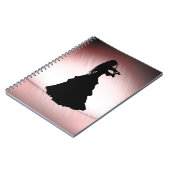 Carnet Une fille tzigane joue du violon (Côté gauche)