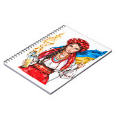 Carnet Une fille ukrainienne lutte pour la liberté (Côté gauche)