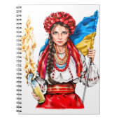 Carnet Une fille ukrainienne lutte pour la liberté (Devant)