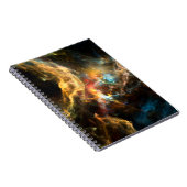 Carnet Une fois sur une série Space. Conception abstraite (Côté Droit)