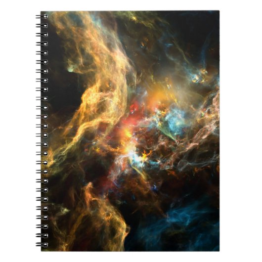 Carnet Une fois sur une série Space. Conception abstraite (Devant)