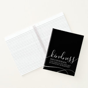 Carnet Une gentillesse Inspirationnelle Paie Dividendes .