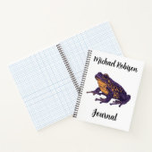 Carnet Une illustration de grenouille - l (Intérieur)