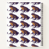 Carnet Une illustration de grenouille - l (Dos)