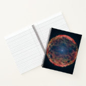 Carnet Une Impression Artiste De Supernova 1993j. (Intérieur)