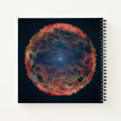 Carnet Une Impression Artiste De Supernova 1993j. (Dos)