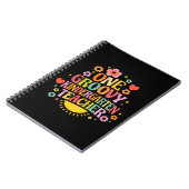 Carnet Une institutrice de maternelle super cool (Côté gauche)