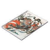 Carnet Une Japonaise Jouant De La Flûte (Côté gauche)