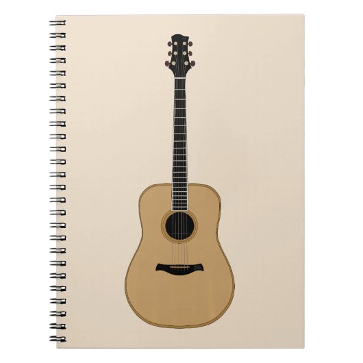 Carnet Une jolie guitare (Devant)