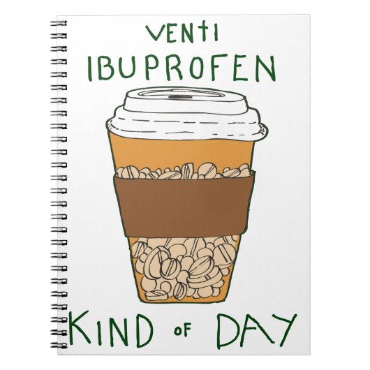 Carnet Une journée à l'Ibuprofène Venti (Devant)