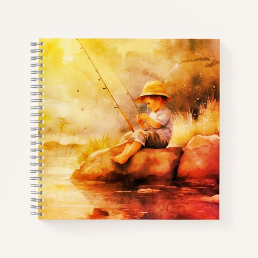 Carnet Une journée de pêche (Devant)